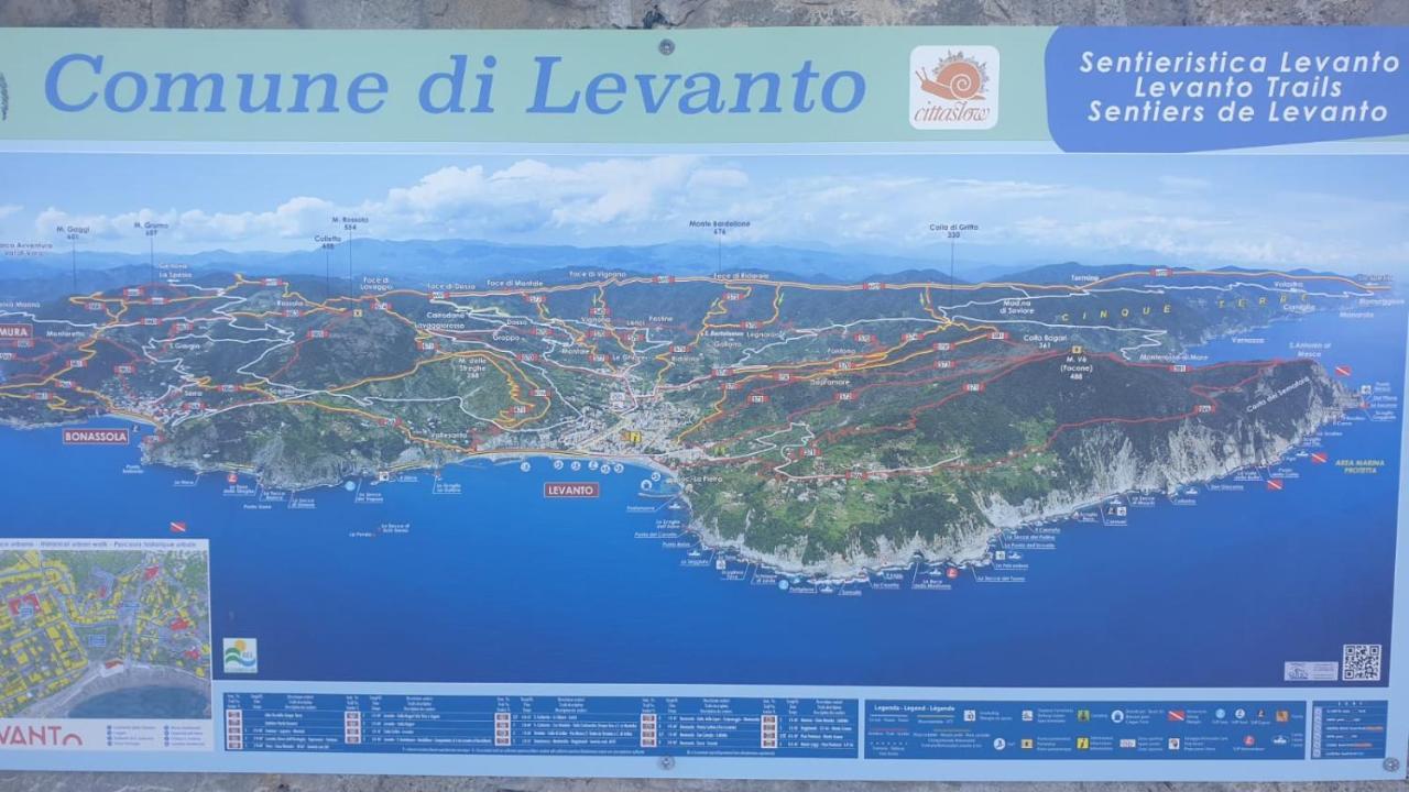 Villa Tramonto Леванто Экстерьер фото